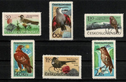 CHECOSLOVAQUIA 1965 - TCHECOSLOVAQUIE - AVES - PAJAROS - YVERT 1433/1438** - Ongebruikt