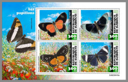 DJIBOUTI 2023 MNH Butterflies Schmetterlinge M/S – OFFICIAL ISSUE – DHQ2420 - Papillons