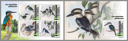 DJIBOUTI 2023 MNH Kingfishers Eisvögel M/S+S/S – OFFICIAL ISSUE – DHQ2420 - Autres & Non Classés