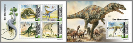 DJIBOUTI 2023 MNH Dinosaurs Dinosaurier M/S+S/S – OFFICIAL ISSUE – DHQ2420 - Prehistorics