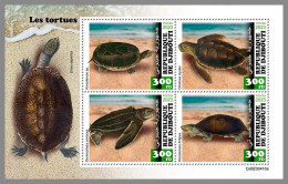 DJIBOUTI 2023 MNH Turtles Schildkröten M/S – OFFICIAL ISSUE – DHQ2420 - Tortues