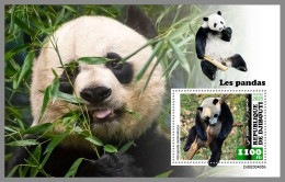 DJIBOUTI 2023 MNH Pandas Bears Bären S/S – OFFICIAL ISSUE – DHQ2420 - Beren