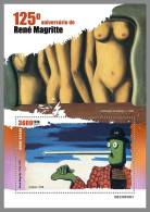 GUINEA-BISSAU 2023 MNH René Magritte Paintings Gemälde S/S I – OFFICIAL ISSUE – DHQ2420 - Other & Unclassified