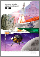 GUINEA-BISSAU 2023 MNH Indian Chandrayaan-3 Space Raumfahrt S/S II – OFFICIAL ISSUE – DHQ2420 - Africa