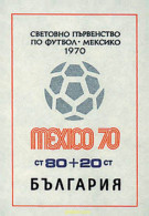 81401 MNH BULGARIA 1970 COPA DEL MUNDO DE FUTBOL. MEXICO-70 - Unused Stamps