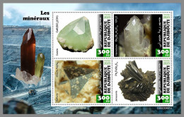 DJIBOUTI 2023 MNH Minerals Mineralien M/S – IMPERFORATED – DHQ2420 - Minerali