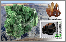 DJIBOUTI 2023 MNH Minerals Mineralien S/S – IMPERFORATED – DHQ2420 - Minerales