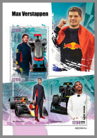 GUINEA-BISSAU 2023 MNH Max Verstappen Formula 1 Formel 1 M/S – IMPERFORATED – DHQ2420 - Automovilismo