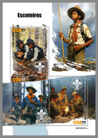 GUINEA-BISSAU 2023 MNH Scouts Pfadfinder M/S – IMPERFORATED – DHQ2420 - Nuevos