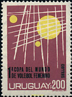 68729 MNH URUGUAY 1974 1 COPA DEL MUNDO DE BALONVOLEA FEMENINO - Uruguay