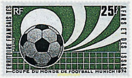 48168 MNH AFARS E ISSAS 1974 COPA DEL MUNDO DE FUTBOL. ALEMANIA-74 - Unused Stamps