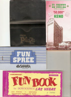Various Memorabilia From Las Vegas 1987 : EL Cortez Black Jack Craps Coupons  Souvenirs Variés De Las Vegas (Etats-Unis) - Ohne Zuordnung