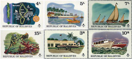 50334 MNH MALDIVAS 1975 TURISMO - Maldiven (1965-...)