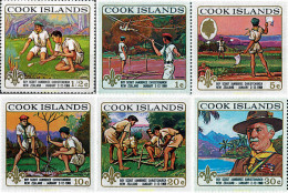 65523 MNH COOK Islas 1969 5 JAMBOREE DE CHRISTCHURCH, NUEVA ZELANDA - Islas Cook