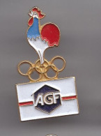 Pin's  AGF Coq Olympique Réf 3101 - Animals
