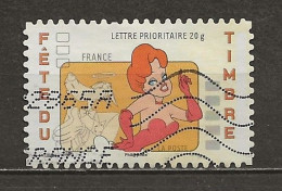 FRANCE Oblitéré 161 BC 160 Tex Avery Fête Du Timbre Dessin Animé La Girl Fille - Used Stamps