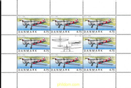 607779 MNH DINAMARCA 2006 AVIONES - Unused Stamps
