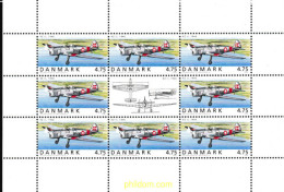 607779 MNH DINAMARCA 2006 AVIONES - Nuevos