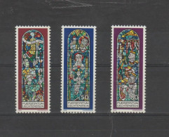 Liechtenstein 1978 Christmas - Stained Glass ** MNH - Unused Stamps