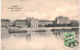 CPA Carte Postale Hongrie Szeged Tiszaparti Palota Sor. 1922  VM80833ok - Ungarn