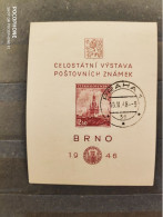 1946	Czechoslovakia	Brno 5 - Oblitérés