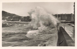 ESPAGNE - San Sebastian - Grandes Marées - Carte Postale Ancienne - Guipúzcoa (San Sebastián)