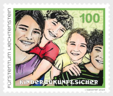 Liechtenstein 2024 Children, Future, Secure Stamp 1v MNH - Unused Stamps