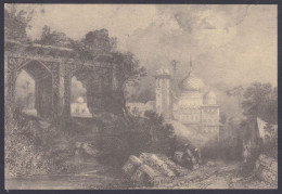 Inde India Mint Unused Postcard Ruins At Monea, Archaeology, Architecture - Inde