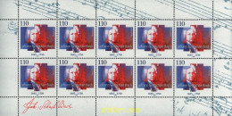 146767 MNH ALEMANIA FEDERAL 2000 BICENTENARIO DE LA MUERTE DEL COMPOSITOR JOHANN SEBASTIAN BACH - Ungebraucht