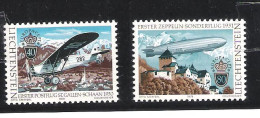 Liechtenstein 1979 Europa Cept, Areoplanes ** MNH - Avions
