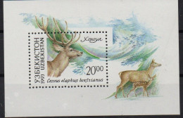 Ouzbékistan Cerf Deer  1993 XXX - Oezbekistan