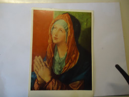 GERMANY POSTCARDS  1971 PAINTINGS  MADONNA - Sonstige & Ohne Zuordnung