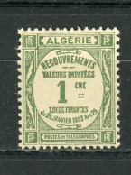 ALGERIE (RF) - T TAXE -   N° Yt 15 ** - Timbres-taxe