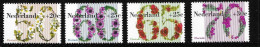 OLANDA - 1982 - FLORIADE - SERIE 4VALORI - NUOVA MNH  (YVERT 1173\6 - MICHEL 1203\6) - Nuovi