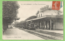 A188  CPA  COULOMMIERS  (Seine Et Marne)  La Gare (Vue Intérieure) Locomotive  +++++ - Coulommiers