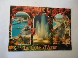 FRANCE    POSTCARDS  NICE SOUVENIR - Other & Unclassified