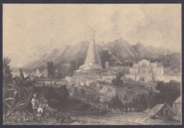 Inde India Mint Unused Postcard The Great Temple At Haridwar, Architecture, Mountain, Mountains, Hinduism, Hindu Temples - Indien