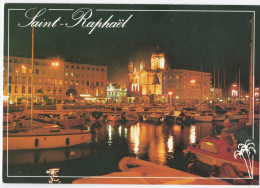 Saint-Raphaël - Le Vieux Port La Nuit - Saint-Raphaël