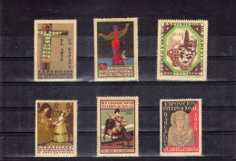Spain 1929 - Barcelona Exposicion Internacional Barcelona 1929 Viñetas Mnh** - Automaatzegels [ATM]