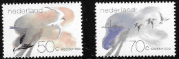 OLANDA - 1982 - UCCELLI -  SERIE  2 VALORI - NUOVA MNH  (YVERT 1179\80 - MICHEL 1209\10) - Unused Stamps