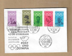 Los Vom 16.05 -  Olympiadesatzbrief 1968 - Lettres & Documents