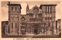 BORDEAUX, GIRONDE ,CHURCH, ARCHITECTURE, FRANCE, POSTCARD - Bordeaux