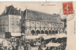 70 GRAY L'Hotel De Ville Marché - Gray