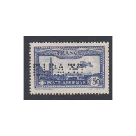 Timbre Poste Aérienne N°6a Perforé EIPA30 - 1930 - Neuf**  Signé - Cote 875 Euros - 1927-1959 Ungebraucht