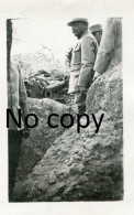 PHOTO FRANCAISE - LE LANCEUR DE TORPILLE DE 58 - CRAPOUILLOT A AUBERIVE PRES DE PROSNES - REIMS MARNE - GUERRE 1914 1918 - Oorlog, Militair