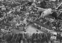 BLERE - Vue Aérienne - Place Charles Bidault Et L'Eglise - CPSM Grand Format - Bléré