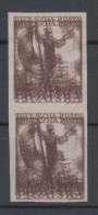 Croatia NDH In Pair And Double Overprint MH * - Croatia