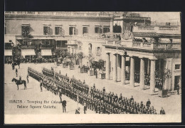 AK Valletta, Trooping The Colours, Palace Square  - Malte