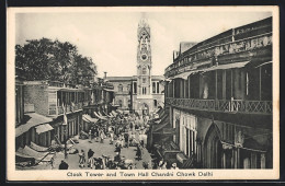 AK Delhi, Clock Tower And Town Hall Chandni Chowk  - India