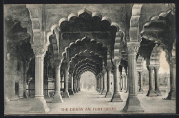 AK Delhi, The Dewan Am Fort  - Inde